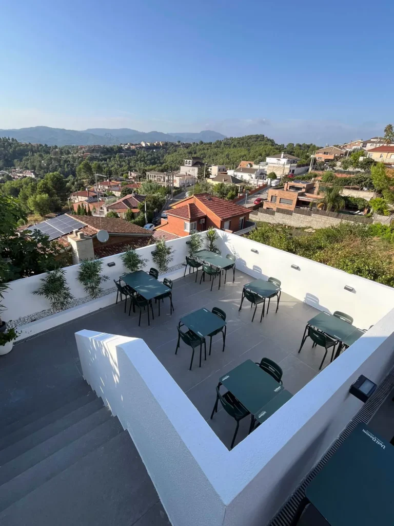 La terraza sobre el valle de Vista Alegre