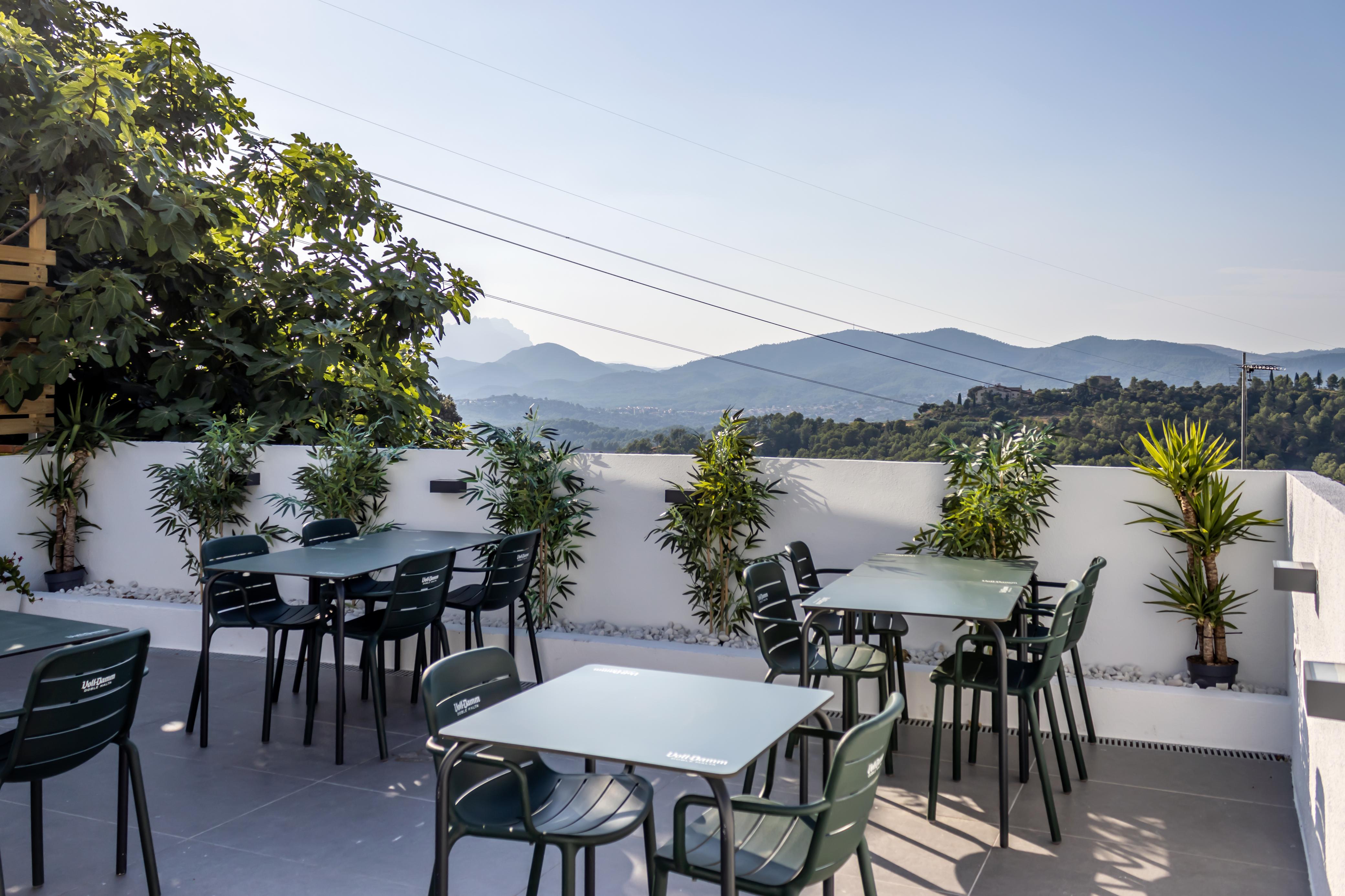 La terraza de El Mirador Gallego